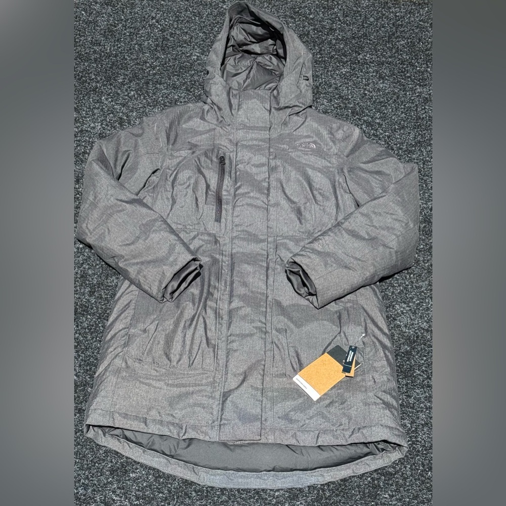 The North Face Downtown Parka Dark Grey Heather
